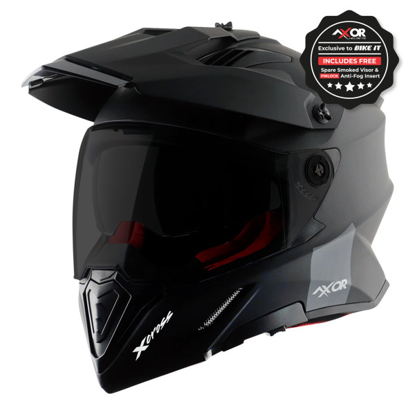 Axor AXOR HELMET X-CROSS ADVENTURE 2206 - MATT BLACK - L